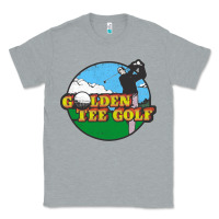 Heather Grey golden tee golf Classic Tee - lanVoArt