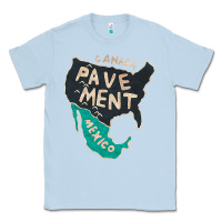 Dusty Blue pavement Classic Tee - lanVoArt