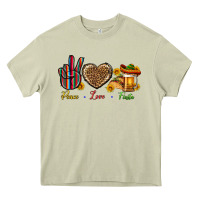 Mossy Peace Love Fiesta Heavy Core Tee - BundleAndBundleShop