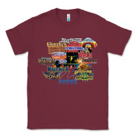 Burgundy cedar point roller coaster  designer Classic Tee - lanVoArt