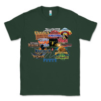 Sports Green cedar point roller coaster  designer Classic Tee - lanVoArt
