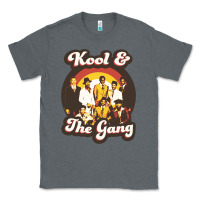 Charcoal Heather kool and the gang 70s funky soul Classic Tee - lanVoArt