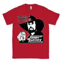 Red johnny paycheck shirt take this job and shove it vintage country music Classic Tee - lanVoArt