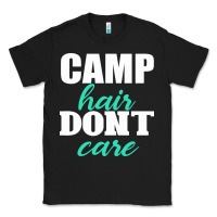 Black Camp Hair Don't Care Black Classic Tee - Bettercallsaul