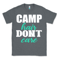 Charcoal Heather Camp Hair Don't Care Black Classic Tee - Bettercallsaul