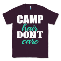 Plum Camp Hair Don't Care Black Classic Tee - Bettercallsaul