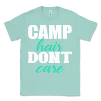 Seafoam Camp Hair Don't Care Black Classic Tee - Bettercallsaul