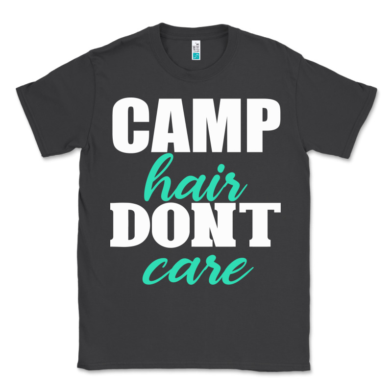 Camp Hair Don't Care Black Classic Tee by Bettercallsaul | Teevron