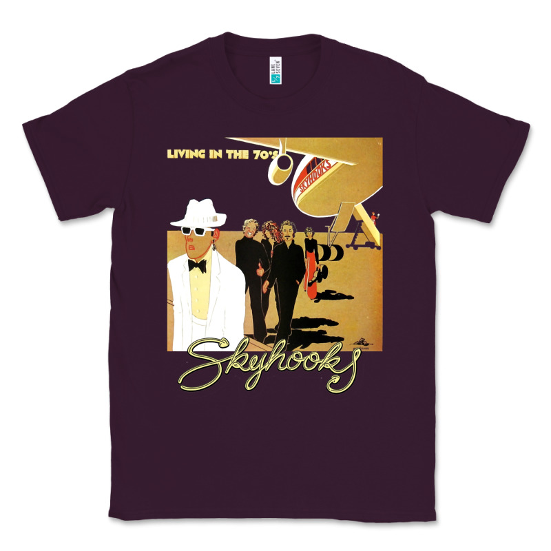 Ausrock 08 Skyhooks Vintage Living In The 70's Classic Tee by lanVoArt | Teevron