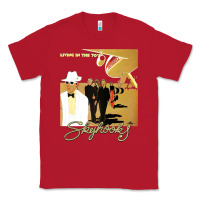 Red ausrock 08 skyhooks vintage living in the 70's Classic Tee - lanVoArt