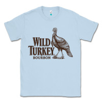 Dusty Blue wild turkey bourbon Classic Tee - lanVoArt