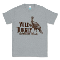 Heather Grey wild turkey bourbon Classic Tee - lanVoArt