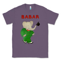 Lavender babar the elephant Classic Tee - lanVoArt