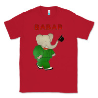 Red babar the elephant Classic Tee - lanVoArt
