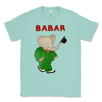 Seafoam babar the elephant Classic Tee - lanVoArt