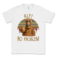 White alf alien no problem vintage Classic Tee - lanVoArt