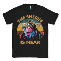 Black the sheriff is near blazing art saddles do it vintage gift for fans Classic Tee - lanVoArt