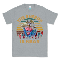 Heather Grey the sheriff is near blazing art saddles do it vintage gift for fans Classic Tee - lanVoArt