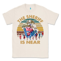Natural the sheriff is near blazing art saddles do it vintage gift for fans Classic Tee - lanVoArt