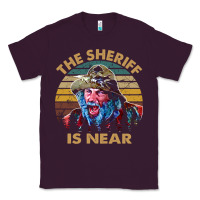 Plum the sheriff is near blazing art saddles do it vintage gift for fans Classic Tee - lanVoArt