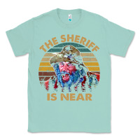 Seafoam the sheriff is near blazing art saddles do it vintage gift for fans Classic Tee - lanVoArt