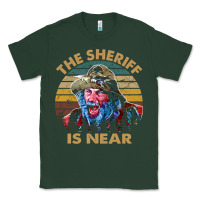 Sports Green the sheriff is near blazing art saddles do it vintage gift for fans Classic Tee - lanVoArt