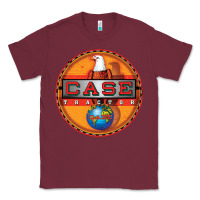 Burgundy case tractor shirt Classic Tee - lanVoArt