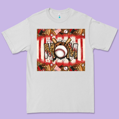 Baseball Mom Premium Tee Designed By Jasminsmagicworld