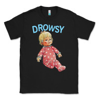 Black drowsy doll Classic Tee - lanVoArt