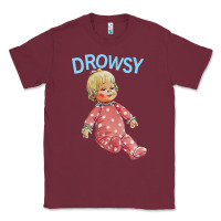 Burgundy drowsy doll Classic Tee - lanVoArt
