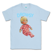 Dusty Blue drowsy doll Classic Tee - lanVoArt