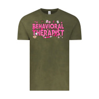Vintage Olive Breast Cancer behavioral therapist Vintage Tee - texasbilliewilder