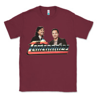 Burgundy los temerarios Classic Tee - lanVoArt