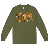 Army Green fall nurse Long Sleeve Tee - CowGirlArtShop