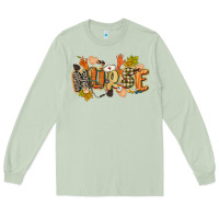 Matcha fall nurse Long Sleeve Tee - CowGirlArtShop