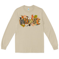 Mushroom fall nurse Long Sleeve Tee - CowGirlArtShop