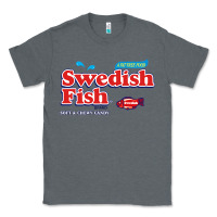 Charcoal Heather swedish fish Classic Tee - lanVoArt