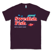 Plum swedish fish Classic Tee - lanVoArt