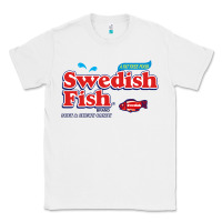 White swedish fish Classic Tee - lanVoArt