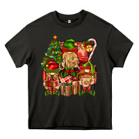 Christmas Elf Truck Heavy Core Tee | Teevron