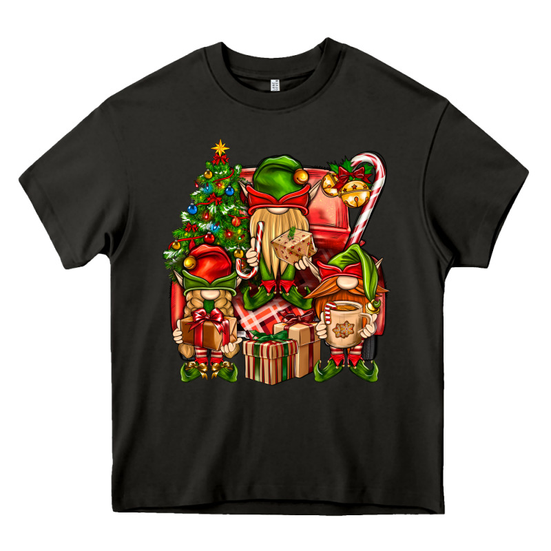Christmas Elf Truck Heavy Core Tee by BundleAndBundleShop | Teevron