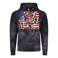 Cloud Black cowhide amerikan flag Vintage Hoodie - TumblerDesignByShophia