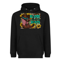 Black blame all on my roots Heavyweight Hoodie - RacoonDesign