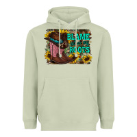 Matcha blame all on my roots Heavyweight Hoodie - RacoonDesign