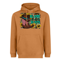 Meerkat blame all on my roots Heavyweight Hoodie - RacoonDesign