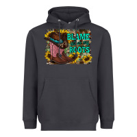 Smoke blame all on my roots Heavyweight Hoodie - RacoonDesign