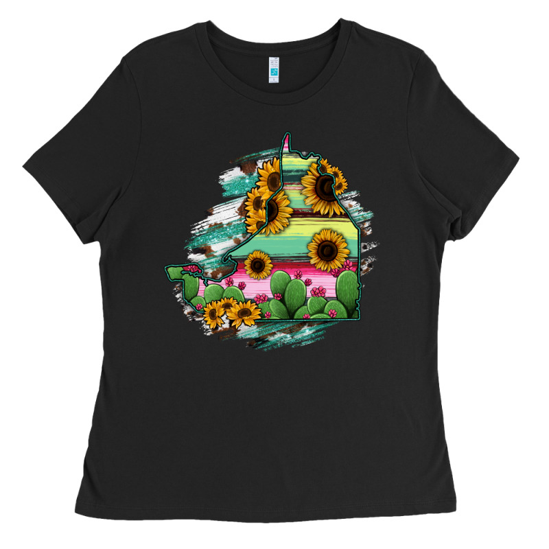 Campeche State Of Mexico Map Ladies Tee by RanaPortraitStore | Teevron