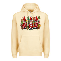 Pina Colada Christmas Elfs Premium Hoodie - FaDigitalArtStudio
