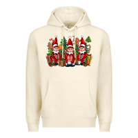 Sandshell Christmas Elfs Premium Hoodie - FaDigitalArtStudio