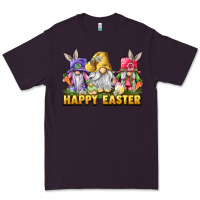 Plum Happy Easter gnomies Premium Tee - LillyAllenDesigns